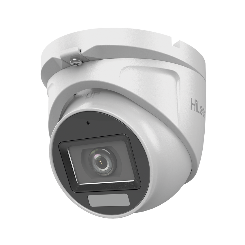 [Dual Light + ColorVu] Turret TURBOHD 3K megapixel / 30 mts IR + 20 mts luz blanca/ Lente 2.8 (105° de Visión) / Exterior IP66 / Audio por Coaxitron / TVI-AHD-CVI-CVBS / Metal  / Smart-Hybrid light