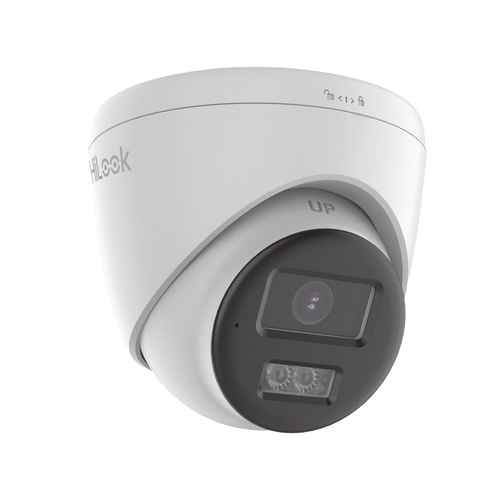 [Audio Bidireccional + Dual Light + ColorVu] Turret TURBOHD 2 Megapixel (1080p) / Lente 2.8 mm / 40 mts IR EXIR + 40 mts Luz Blanca / Micrófono y Bocina Integrado / Exterior IP67 / dWDR