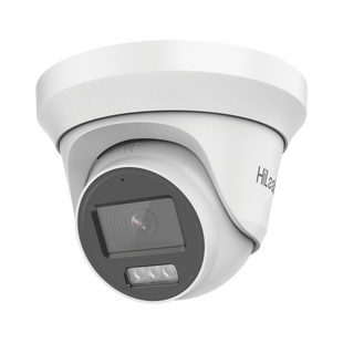 [Dual Light + ColorVu] Turret TURBOHD 3K megapixel / 40 mts IR + 20 mts luz blanca/ Lente 2.8 (105° de Visión) / Exterior IP66 / Audio por Coaxitron / TVI-AHD-CVI-CVBS / Metal