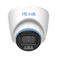 [Dual Light + ColorVu] Turret TurboHD 3K / 5 Megapixel / Lente 3.6 mm / 40 mts IR EXIR + 40 mts Luz Blanca / Micrófono Integrado / Exterior IP67 / dWDR