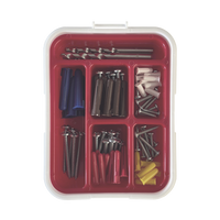 Kit para Sistemas de Fijación en Concreto, Taquetes con doble expansión y guía incluida para fácil instalación (104 piezas)