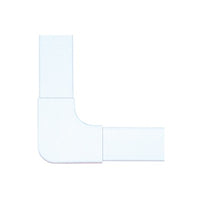 Sección en "L" color blanco de PVC auto extinguible,  para canaleta PT48 (6130-01002)