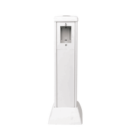 Mini Columna para Concentrar, Distribuir y Ordenar Cables de Energía Eléctrica o Puertos de Datos de Telecomunicaciones (10000-01000)