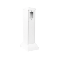 Mini Columna para Concentrar, Distribuir y Ordenar Cables de Energía Eléctrica o Puertos de Datos de Telecomunicaciones (10000-01000)