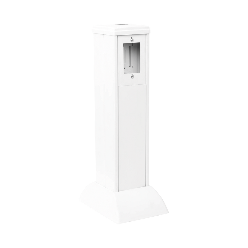 Mini Columna para Concentrar, Distribuir y Ordenar Cables de Energía Eléctrica o Puertos de Datos de Telecomunicaciones (10000-01000)