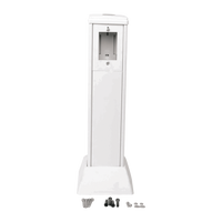 Mini Columna para Concentrar, Distribuir y Ordenar Cables de Energía Eléctrica o Puertos de Datos de Telecomunicaciones (10000-01000)