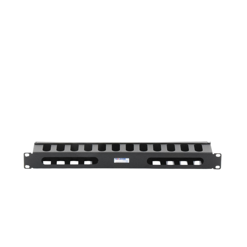 Organizador de cables horizontal de 19", 1UR
