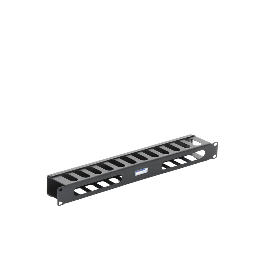 Organizador de cables horizontal de 19", 1UR
