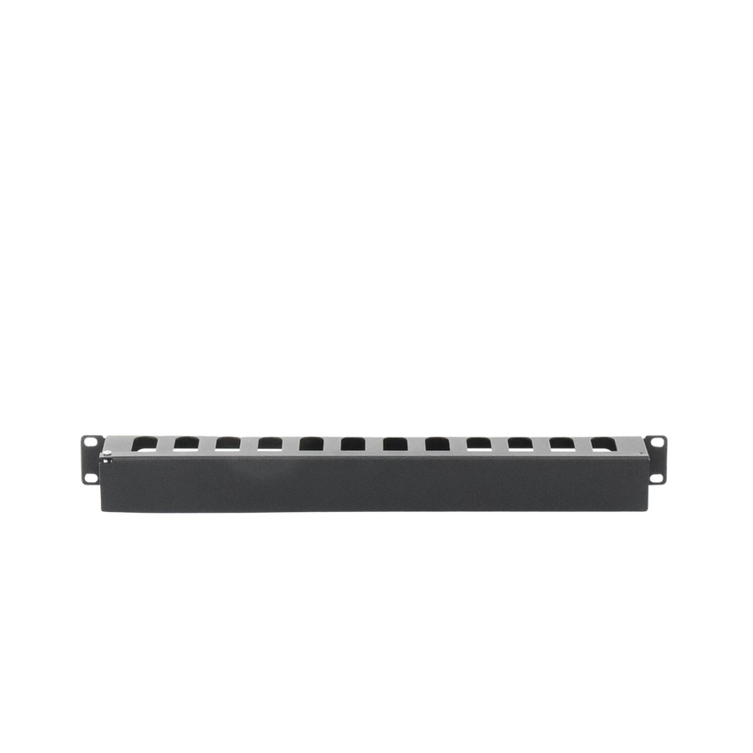 Organizador de cables horizontal de 19", 1UR