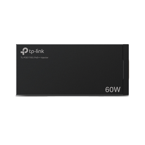 Inyector PoE++ (60W) / Gigabit 802.3 af/at/bt / 2 puerto 10/100/1000 Mbps / Plug and Play / Fuente alimientación Integrada