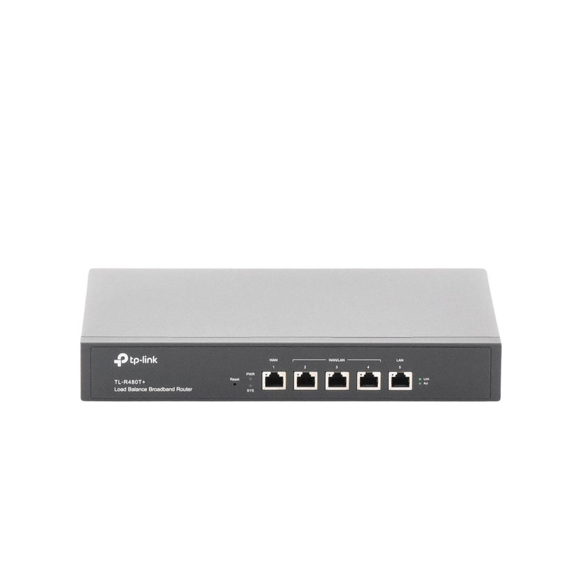 Router Balanceador de Carga Multi-Wan, 1 puerto LAN 10/100 Mbps, 1 puerto WAN 10/100 Mbps, 3 puertos Auto configurables LAN/WAN, Sesiones Concurrentes 30,000 para Negocios Pequeños y Medianos