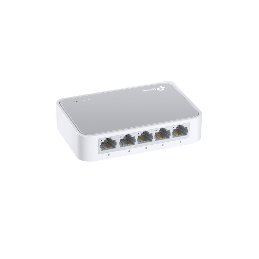 Switch de escritorio 5 puertos 10/100 Mbps