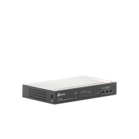 Switch PoE+ No Administrable / De Escritorio 8 puertos 10/100 Mbps / 4 puertos PoE af/at Inteligente / Presupuesto 66 W / Hasta 250 metros