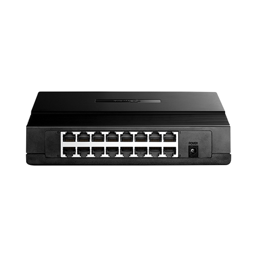 Switch no administrable de 16 puertos 10/100 Mbps para escritorio