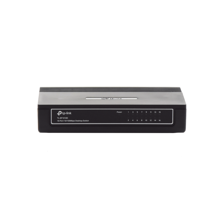 Switch no administrable de 16 puertos 10/100 Mbps para escritorio
