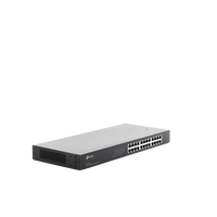 Switch no administrable de 24 puertos 10/100 Mbps para montaje en rack
