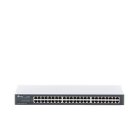 Switch no administrable de 48 puertos 10/100 Mbps para montaje en rack