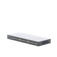 Switch no administrable de 48 puertos 10/100 Mbps para montaje en rack