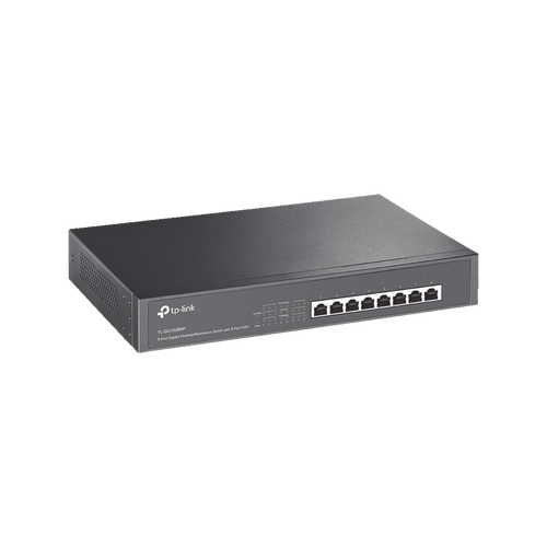 Switch Gigabit PoE+ no administrable de 8 puertos 10/100/1000 Mbps, para escritorio