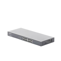 Switch Gigabit no administrable de 16 puertos 10/100/1000 Mbps para rack