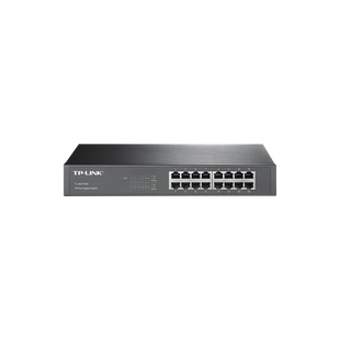 Switch Gigabit no administrable de 16 puertos 10/100/1000 Mbps para escritorio/rack