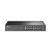 Switch Easy Smart PoE+, 16 puertos 10/100/1000Mbps, 8 puertos PoE+, 150W