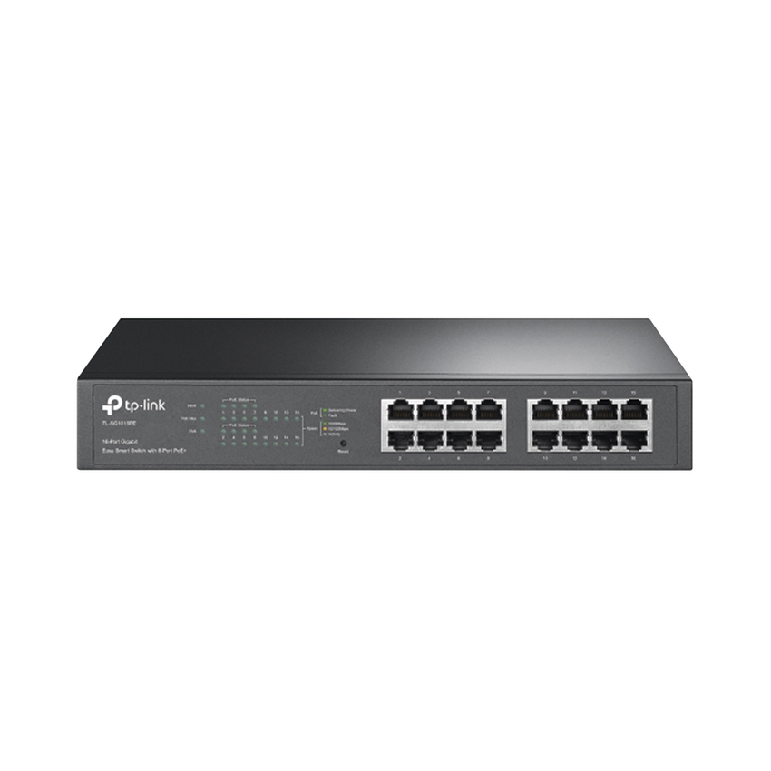Switch Easy Smart PoE+, 16 puertos 10/100/1000Mbps, 8 puertos PoE+, 150W