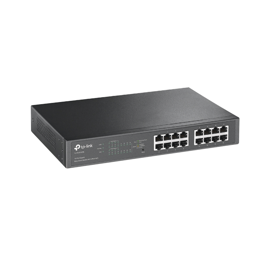 Switch Easy Smart PoE+, 16 puertos 10/100/1000Mbps, 8 puertos PoE+, 150W