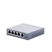 Switch Gigabit no administrable de 5 puertos 10/100/1000 Mbps