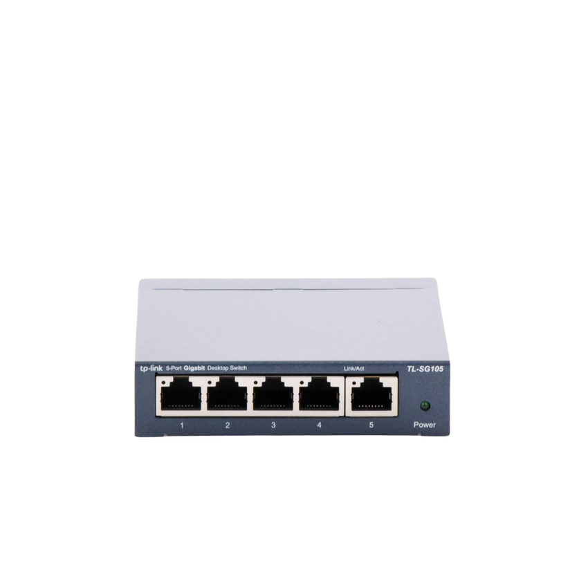 Switch Gigabit no administrable de 5 puertos 10/100/1000 Mbps