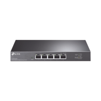 Switch Gigabit no administrable de 5 puertos 100 Mbps/ 1 Gbps/ 2.5 Gbps ideal para WiFi 6