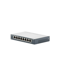 Switch Gigabit no administrable de 8 puertos 10/100/1000 Mbps