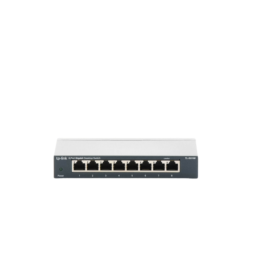Switch Gigabit no administrable de 8 puertos 10/100/1000 Mbps