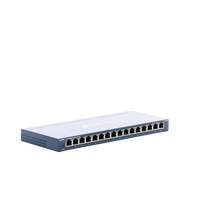 Switch Gigabit no administrable de 16 puertos 10/100/1000 Mbps para escritorio