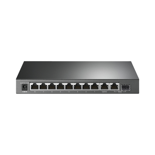 Switch PoE+ No Administrable De Escritorio 10 Puertos / 8 puertos 10/100/1000 Mbps PoE af/at Inteligiente / Presupuesto 123 W / Modo Extendido hasta 250 metros