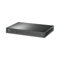 Switch de escritorio PoE+, no Administrable 8 puertos 10/100/1000 Mbps + 1 puertos 10/100/1000 Mbps (Uplink) + 1 puerto SFP, 63W