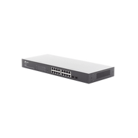 Switch Omada SDN Administrable / 16 puertos Gigabit y 2 puertos SFP / Funciones sFlow, QinQ y QoS / Administración centralizada OMADA