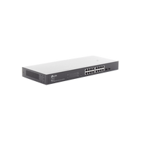 Switch Omada SDN Administrable / 16 puertos Gigabit y 2 puertos SFP / Funciones sFlow, QinQ y QoS / Administración centralizada OMADA