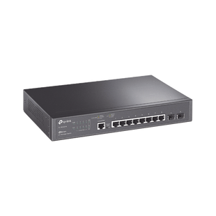 Switch JetStream SDN Administrable 8 puertos 10/100/1000 Mbps + 2 puertos SFP, administración centralizada OMADA SDN