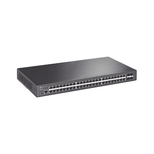 Switch Omada SDN Administrable / 48 puertos Gigabit y 4 puertos SFP / Funciones sFlow, QinQ y QoS / Administración centralizada OMADA