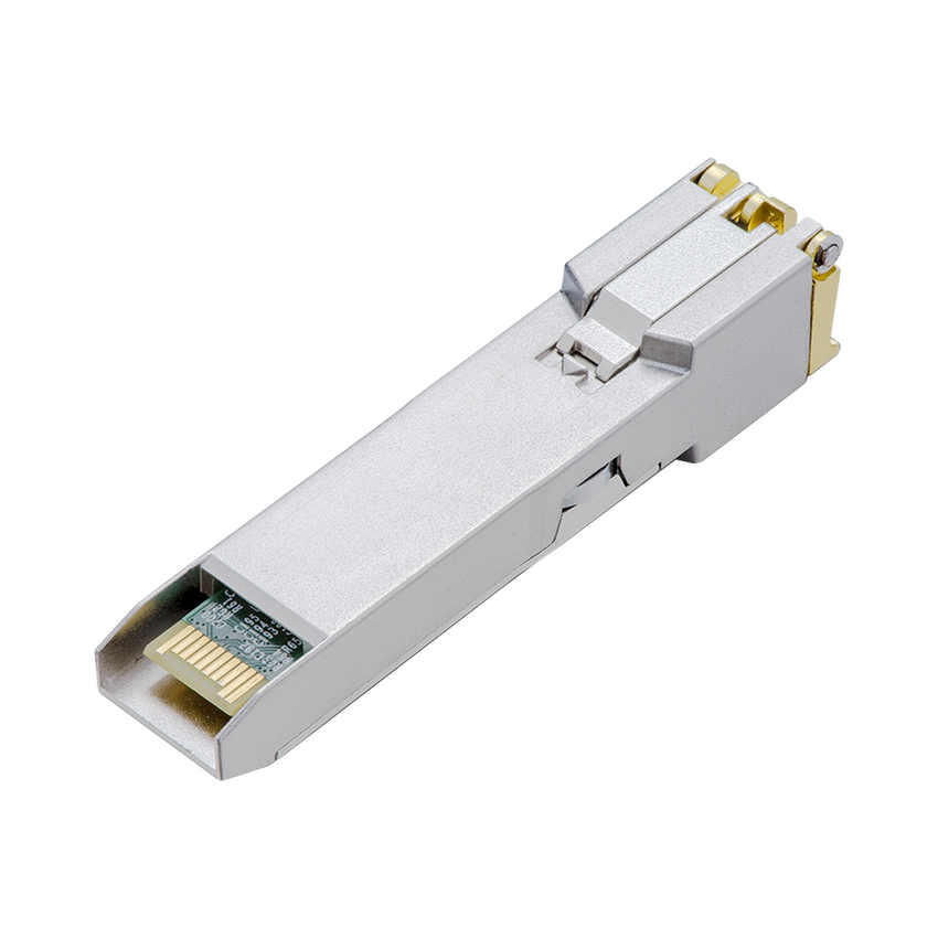 Transceptor mini-GBIC SFP RJ45 / Admite 1000BASE-T / Hasta 100 metros / Conector RJ45 (1G)