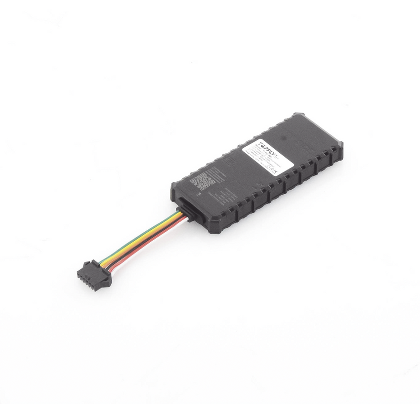 Tracker GPS / Dispositivo de localización para vehículos / Conectividad 4G LTE y BLE 5.0 / Diferentes tipos de notificaciones / Corte y restablecimiento de energía / Función SOS / (2) DIN / (1) DOUT / (1) AIN