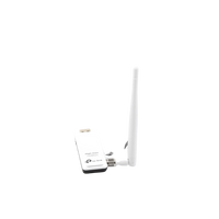 Adaptador USB inalámbrico de alta ganancia N 150 Mbps 2.4 GHz con 1 antena desmontable de 4dBi