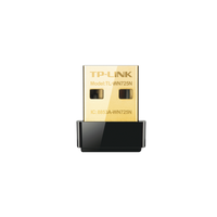 Adaptador USB  Nano inalámbrico N 150 Mbps 2.4 GHz con 1 antena interna