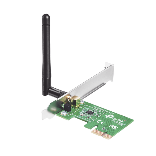 Adaptador Inalámbrico PCI Express / Velocidad inalámbrica de hasta 150 Mbps / Cifrado WPA/WPA2 / Compatible con windows y Linux