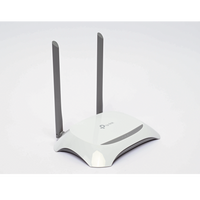 Router Inalámbrico WISP, 2.4 GHz, 300 Mbps, 2 antenas externas omnidireccional 5 dBi, 4 Puertos LAN 10/100 Mbps, 1 Puerto WAN 10/100 Mbps, control de ancho de banda