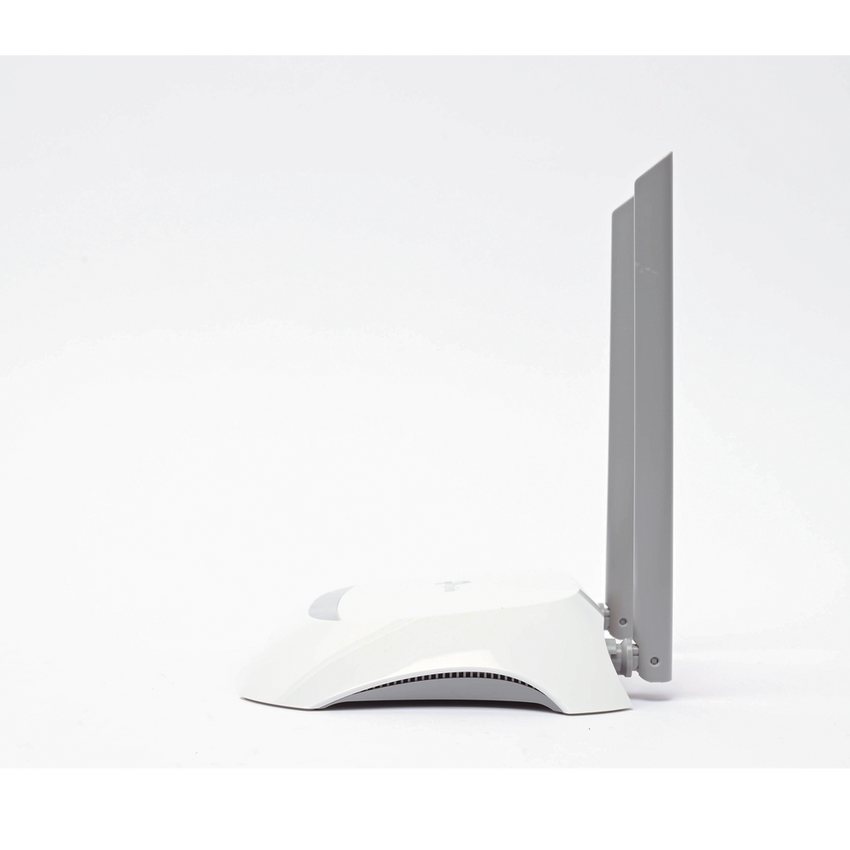 Router Inalámbrico WISP, 2.4 GHz, 300 Mbps, 2 antenas externas omnidireccional 5 dBi, 4 Puertos LAN 10/100 Mbps, 1 Puerto WAN 10/100 Mbps, control de ancho de banda