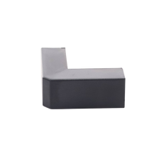 Esquinero Exterior Color Negro de PVC Auto Axtinguible, Para Canaleta TMK-1720-N-CC (5210-02003)