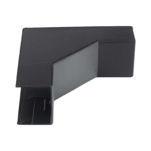 Esquinero Interior Color Negro de PVC Auto Axtinguible, Para Canaleta TMK-1720-N-CC (5220-02003)