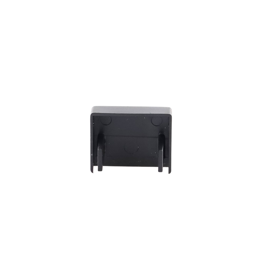 Tapa Final en Color Negro de PVC Auto Extinguible, Para Canaleta TMK-1720-N-CC (5290-02003)